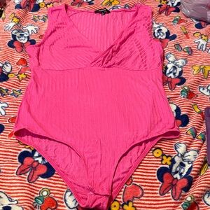 Ambiance Vibrant Pink Kids Bodysuit